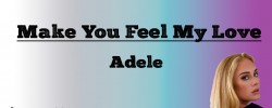 Make You Feel My Love - Adele (Lyrics)