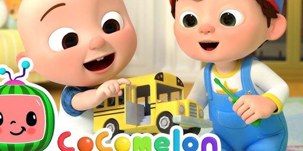 Cocomelon - Wheels on The Bus Toy Edition