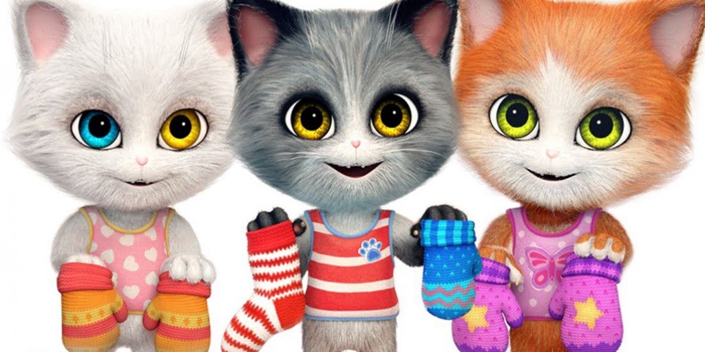 Dave and Ava - Three Little Kittens