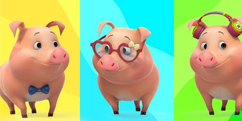 Dave and Ava - This Little Piggy Colors