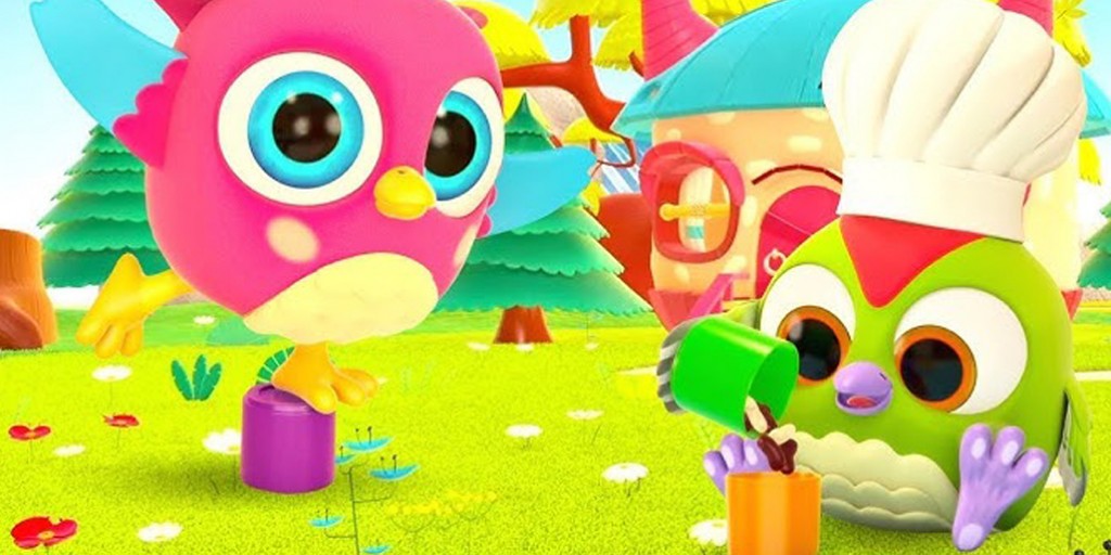 Hop Hop the Owl - Learn Colors With Cartoons