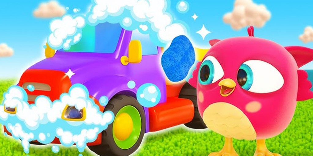 Hop Hop the Owl - Learn Colors With Excavator
