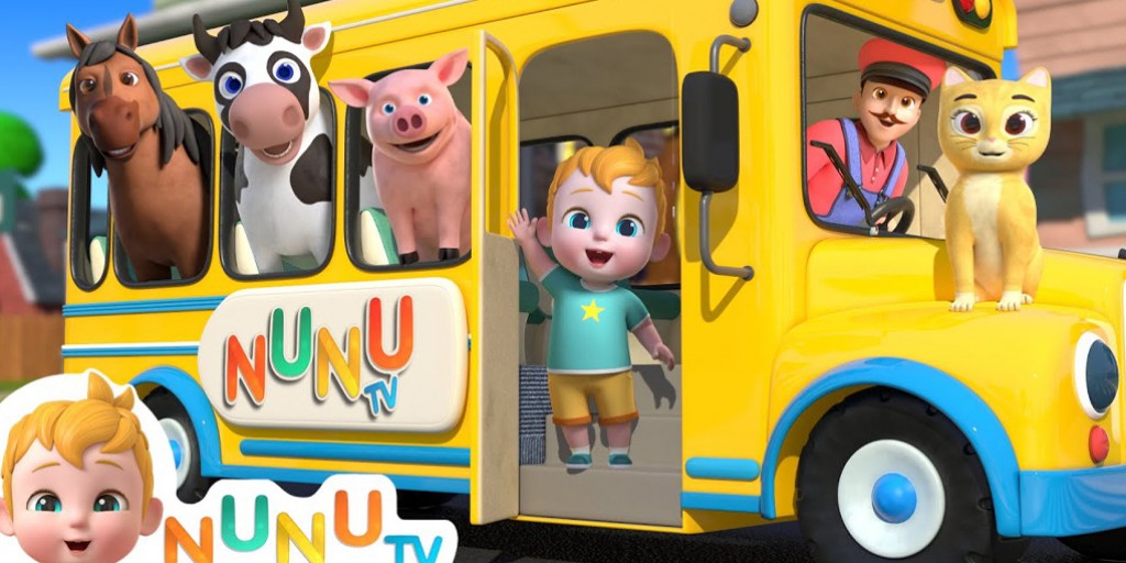 NuNu TV - Wheels On The Bus Toddlers