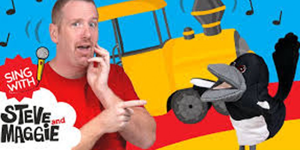 Steve and Maggie - The Toy Train Song