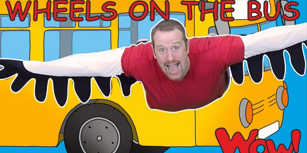 Steve and Maggie - Wheels On The Bus Go