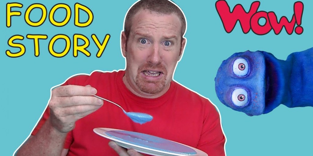 Steve and Maggie - Yummy Food Story time