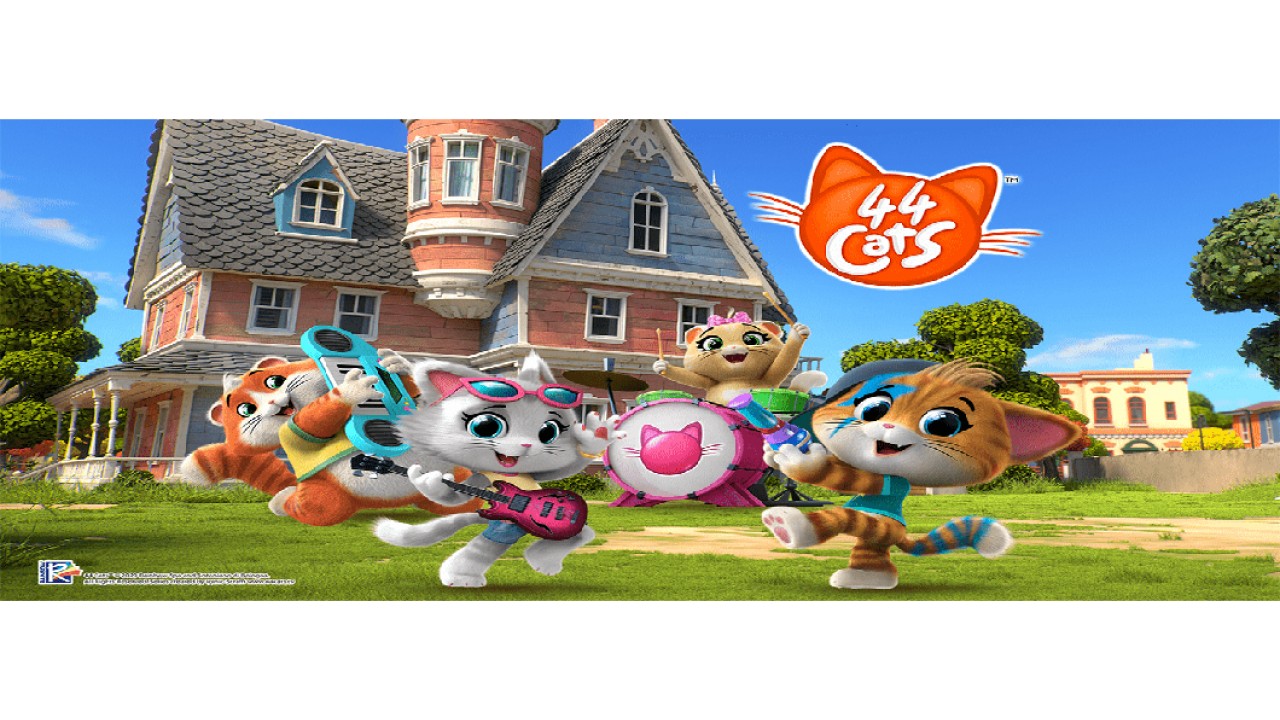 44 Cats Cartoon and Learning English